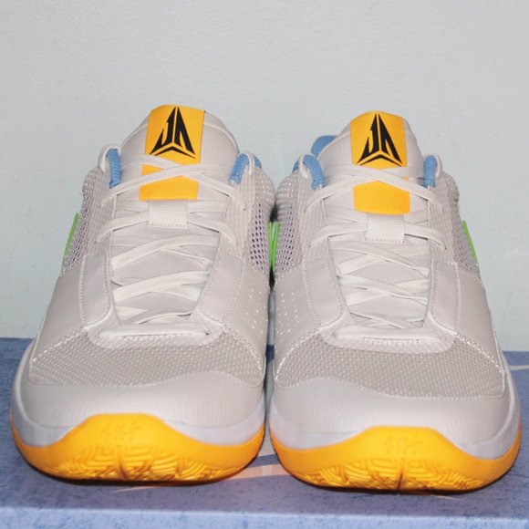 Nike Ja 1 Trivia Basketball Shoes Mens 13 14 White Phantom Green - Picture 4 of 6